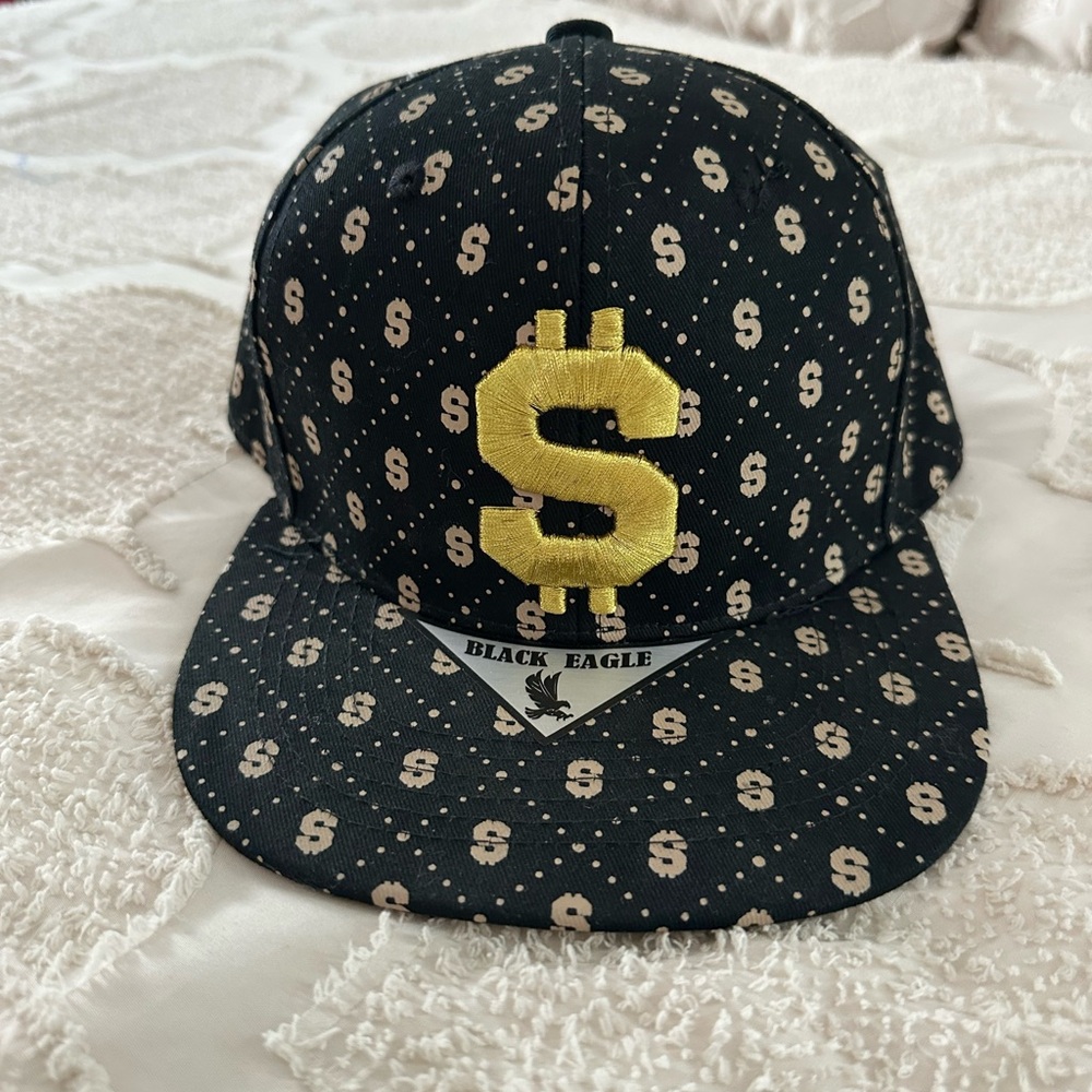 Black Eagle Dollar Sign Trucker Hat